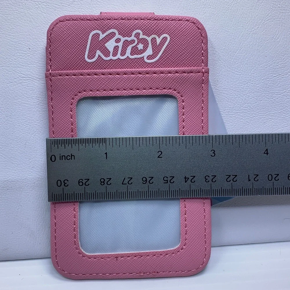 Bioworld Unisex OS Pink Kirby Nintendo Faux Leather Card Holder Wallet NWT